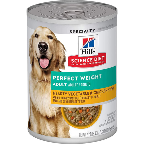 Hill's Science Diet Perfect Weight Dog Vegetable & Chicken 12.5oz