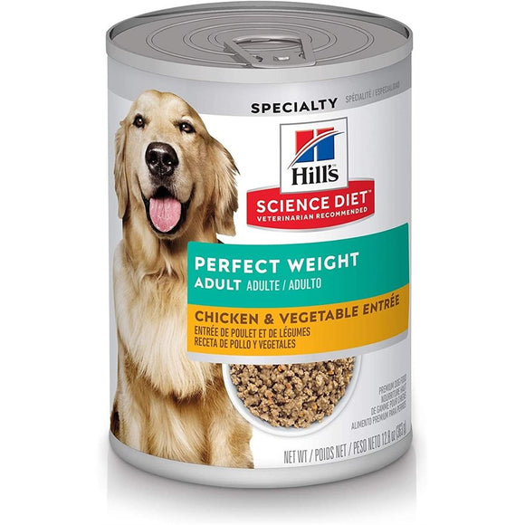 Hill's Science Diet Perfect Weight Dog Chicken Entrée 12.8oz
