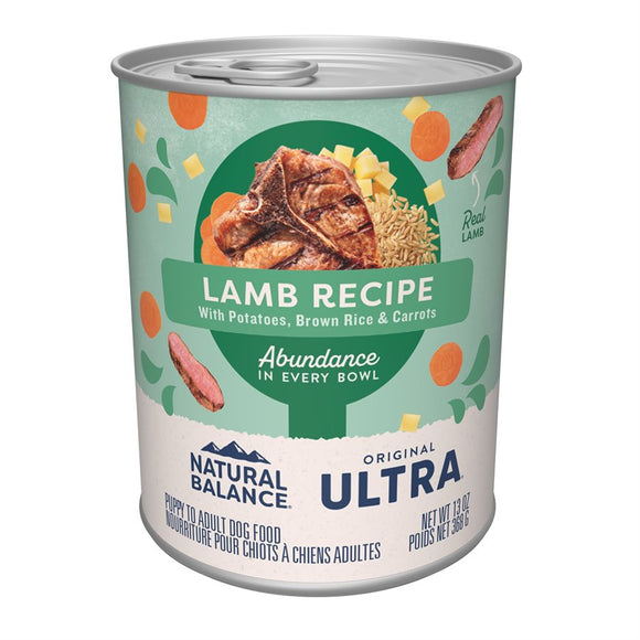 Natural Balance Dog Original Lamb Formula Cans 13oz
