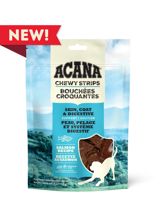 Acana Chewy Strips, Salmon Recipe 113g