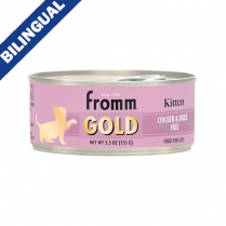 FROMM® GOLD KITTEN CHICKEN & DUCK PÂTÉ FOOD FOR CATS 5.5OZ