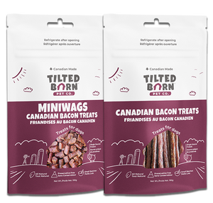 Tilted Barn Pet Co. Canadian Bacon MiniWags 100g