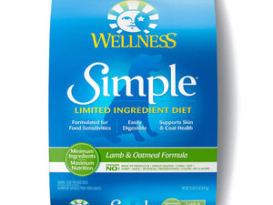 Wellness ® Simple Solutions™ Limited Ingredient Lamb & Oatmeal Formula Dry  26lb Dog Food