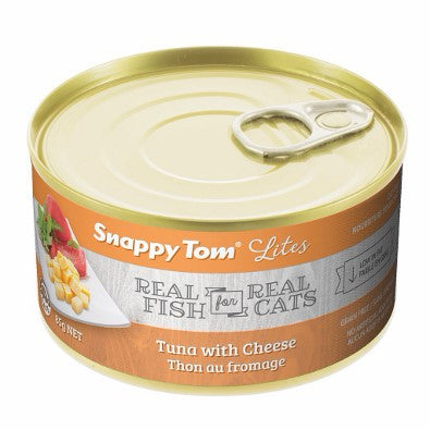 Snappy Tom® Lites Tuna with Cheese Wet Cat Food 156g