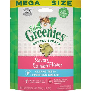 Greenies Feline Salmon Complete Dental Treat 4.6oz