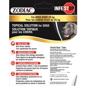 Zodiac Infestop Topical Flea Adulticide for Dogs Over 25KG