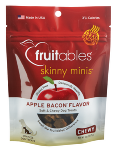 Fruitables® Skinny Minis™ Apple Bacon Chewy Dog Treats