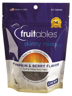 Fruitables® Skinny Minis™ Pumpkin & Berry Chewy Dog Treat 12oz