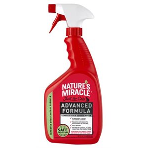 Nature's Miracle Advance Formula Spray 32oz Just For Cats