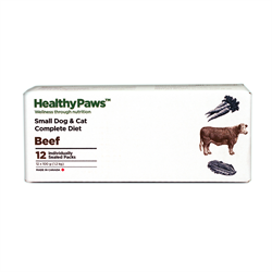 Healthy Paws Complete Dog & Cat Dinner Beef 12 x 100g