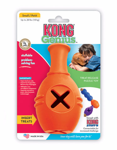 KONG ® Genius Leo Rubber Dog Toy