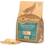 Northern Wheat Free Smoked Fish with Blueberries Dog Treats 500g