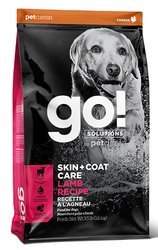 GO! SOLUTIONS Skin + Coat Care Lamb Recipe for Dogs