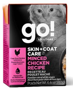 Go Skin and Coat Minced Chicken Cat 6.4OZ