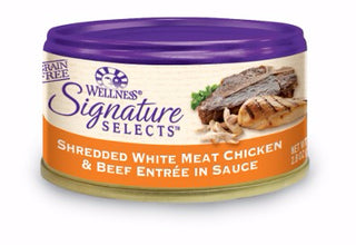 Wellness ® Core Signature Selects™ Grain Free Shredded Chicken and Beef