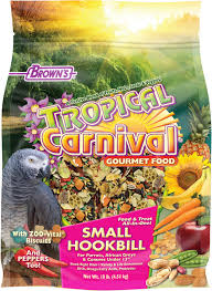 Tropical Carnival Small Hookbill, 5-Pound