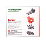 Healthy Paws Complete Dog Dinner Turkey 12 x 1/2 lb