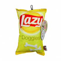 SPOT® FUN FOOD LAZY DOGGIE CHIPS 8" DOG TOY