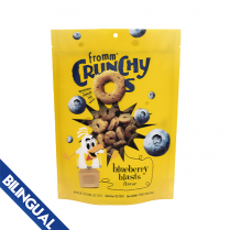 FROMM® CRUNCHY O'S BLUEBERRY BLASTS TREATS FOR DOGS 6 OZ