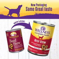 WELLNESS® HOMESTYLE Beef STEW WITH POTATOES & CARROTS WET DOG FOOD 12.5 OZ