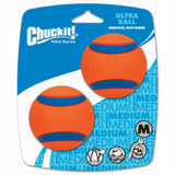 CHUCKIT!® ULTRA BALL MEDIUM (2 PACK) DOG TOY