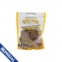 ROLLOVER© GOURMET CRUNCHY CHICKEN BISCUITS DOG TREAT MEDIUM 300 GM