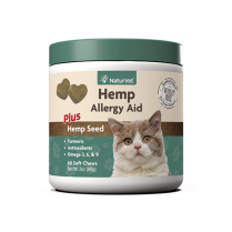 NATURVET® HEMP ALLERGY AID SOFT CHEWS FOR CATS (60 CT)