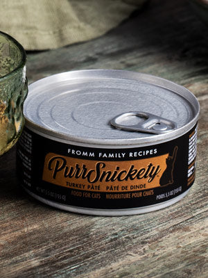 Fromm Purrsnickety Turkey Pate Canned Cat Food 5.5oz